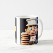 ドントTouchマイドーナツ、コーヒーマグ コーヒーマグカップ (正面右)