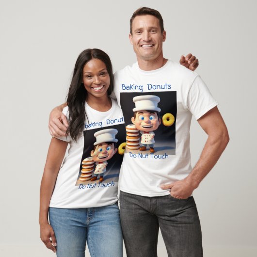 ドントTouchマイユニセックスドーナツTシャツ Tシャツ (ユニセックス)
