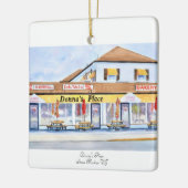 ドンナズプレイスセラミッククリスマスオーナメント セラミックオーナメント (左)