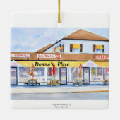 ドンナズプレイスセラミッククリスマスオーナメント セラミックオーナメント (裏面)