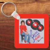 ドンナファーゴ両面カントリーミュージックキーチェーン キーホルダー (正面)