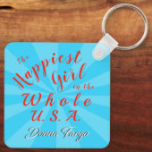 ドンナファーゴ両面カントリーミュージックキーチェーン キーホルダー (裏面)