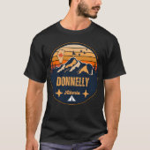 ドンネリー、アルバータ州 Tシャツ (正面)