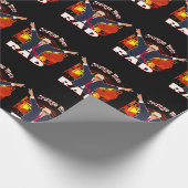 ドンラドトランプオおもしろいレンジマン素晴らしいトランプサポーター ラッピングペーパー (角)