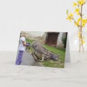 ドンリラックスキー カード (黄色い花)