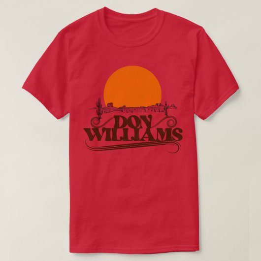 ドン・ウィリアムス ライジング・サン Tシャツ (デザイン正面)