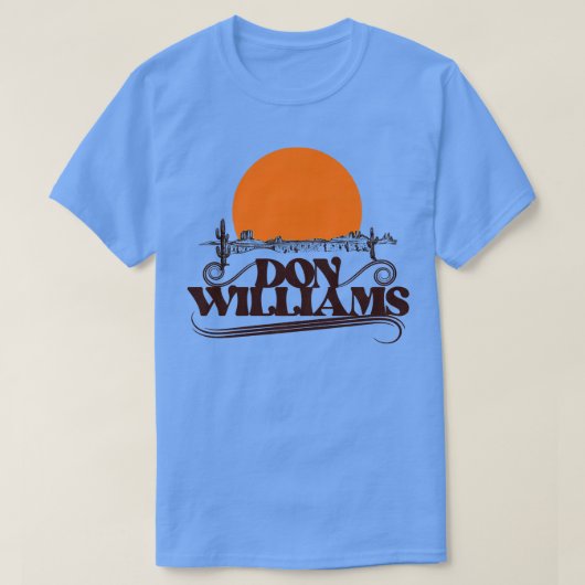 ドン・ウィリアムス ライジング・サン Tシャツ (デザイン正面)