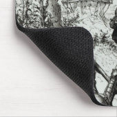 ドン・キホーテおよび風車 マウスパッド (コーナー)