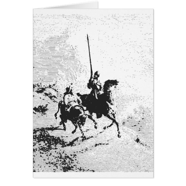 ドン・キホーテおよびSancho Panza (正面)