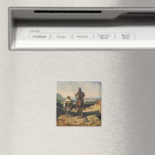 ドン・キホーテとサンチョ マグネット (インサイチュ (食洗機))