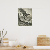 ドン・キホーテと風車 ポスター (キッチン)