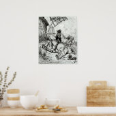 ドン・キホーテと風車 ポスター (キッチン)