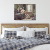 ドン・キホーテの勉強 キャンバスプリント (インサイチュ (寝室))