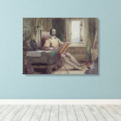 ドン・キホーテの勉強 キャンバスプリント (インサイチュ (ウッドフロア))