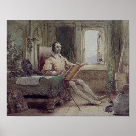 ドン・キホーテの勉強 ポスター (正面)