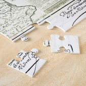 ドン・キホーテルートマップ-セルバンデスの署名 ジグソーパズル (側面)