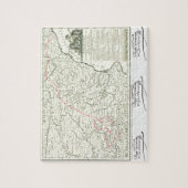 ドン・キホーテルートマップ-セルバンデスの署名 ジグソーパズル (縦)