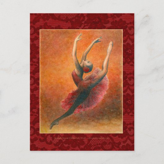 ドン・キホーテ(キトリ)はがき ポストカード (正面)