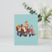 ドン・キホーテ&サンチョ – 400年 ポストカード (スタンド正面)