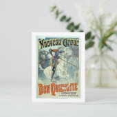 「ドン・キホーテ、ニュー・サーカス」の広告、ホース ポストカード (スタンド正面)