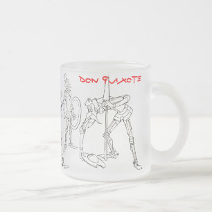 ドン・キホーテ-マグ- Taza フロストグラスマグカップ