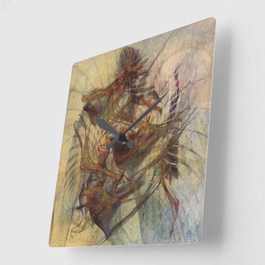 ドン・キホーテ – 壁時計 (傾斜)