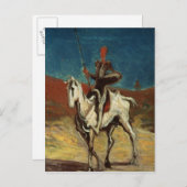 ドン・キホーテ、c.1865-1870 ポストカード (正面/裏面)