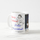 ドン・キホーテ- Navidad/クリスマス! マグTaza コーヒーマグカップ (正面左)