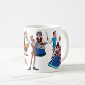 ドン・キホーテ「sの友人は- Taza 400年の襲います コーヒーマグカップ (正面右)