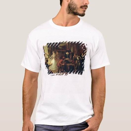 「ドン・キホーテde la Mancha'からの場面 Tシャツ (正面)
