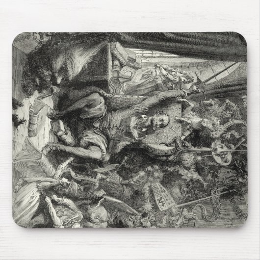 ドン・キホーテde la Mancha マウスパッド (正面)