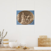 ドン・ジョバンニと司令官の像 ポスター (キッチン)