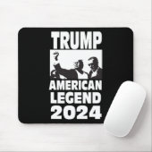 ドン・トランプ2024防弾投降伝説 マウスパッド (マウス)