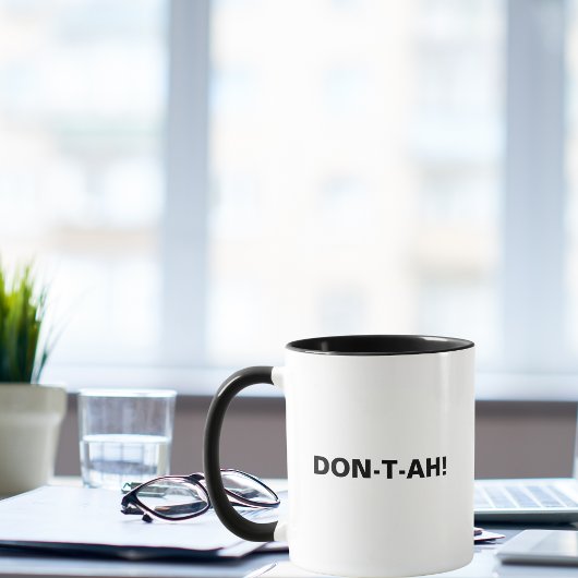 ドン・ト・ア!Sassyおもしろい引用文、同僚誕生日 マグカップ