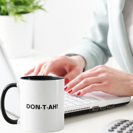ドン・ト・ア!Sassyおもしろい引用文、同僚誕生日 マグカップ