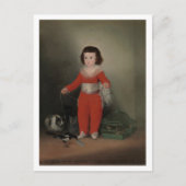 ドン・マヌエル・オスロオ猫とゴーヤ ポストカード (正面)