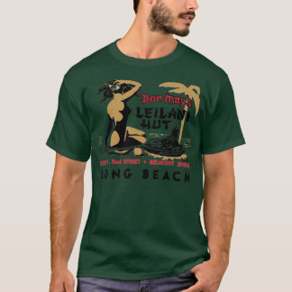 ドン・メイのレイラニ・ハット - カリフォルニア州ベルモントショア - ヴィンテージ Tシャツ
