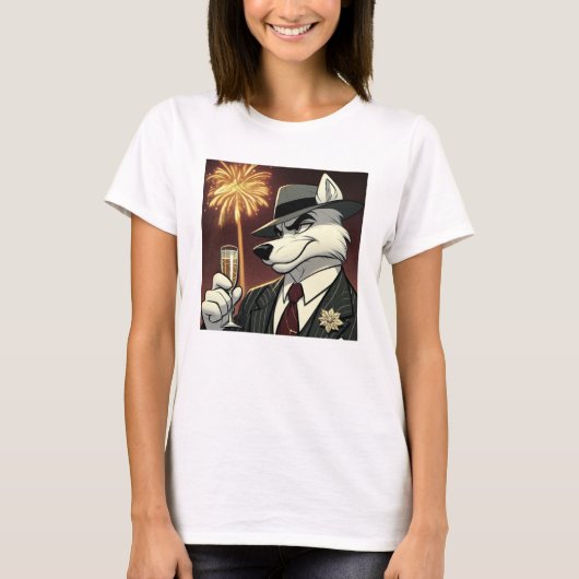 ドン・ルポ・カニーノ "ニューイヤー" Tシャツ (正面)