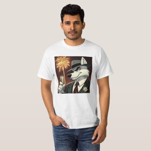 ドン・ルポ・カニーノ "ニューイヤー" Tシャツ (正面フル)