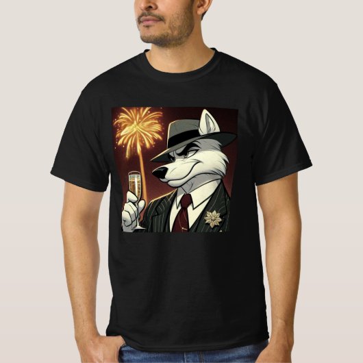 ドン・ルポ・カニーノ "ニューイヤー" Tシャツ (正面)