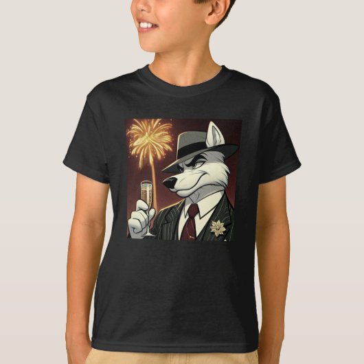 ドン・ルポ・カニーノ "ニューイヤー" Tシャツ (正面)