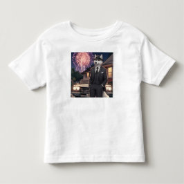 ドン・ルポ・カニーノ "7月4日" トドラーTシャツ