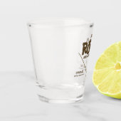 ドン・ロスのレストラン，シカゴ，ホイーリング， IL ショットグラス (左)