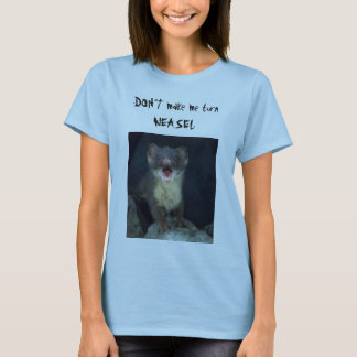 ドン" Tは私に回転イタチをします Tシャツ