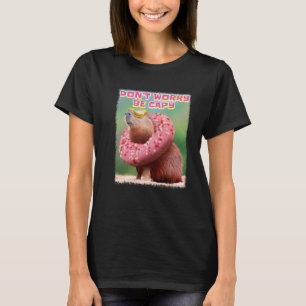 ドンt心配ビーケイパイバラ tシャツ