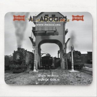 ドンWirth -黒い金ゴールド マウスパッド