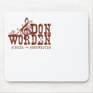 ドンWordenの歌手の~のソングライターのマウスパッド マウスパッド