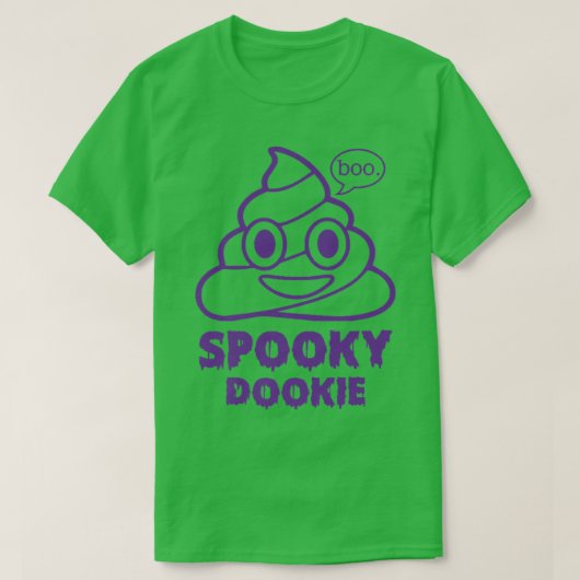 ドーおもしろいキエ不気味ハロウィーンかわいいシ不気味ーズンP Tシャツ (デザイン正面)