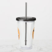 ドーおもしろいドバードマンガイラストレーション アクリルタンブラー (右)