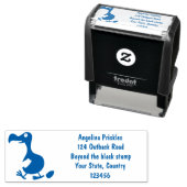 ドーおもしろいドバードマンガイラストレーション セルフインキングスタンプ (インサイチュ)